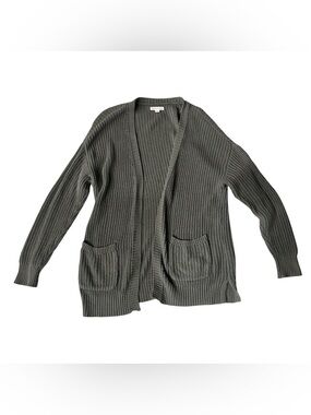 Aeropostale Olive Cardigan